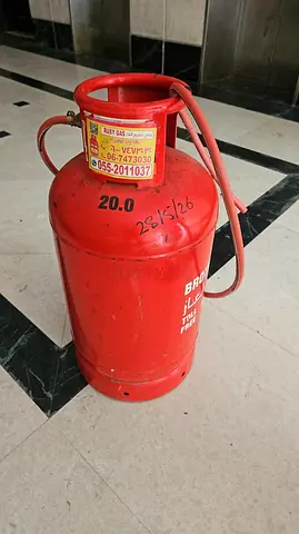 Ajaman 20 kg gas cylinder with regulator for sale