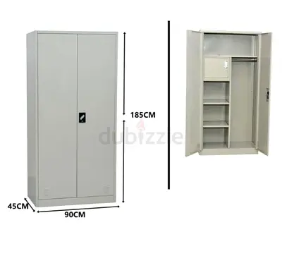 Brand New 2 Door Steel Wardrobe For Sale