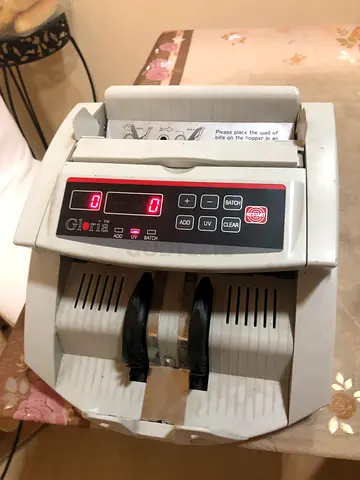 Gloria Bill Counter / Money Counting Machine with UV Detection