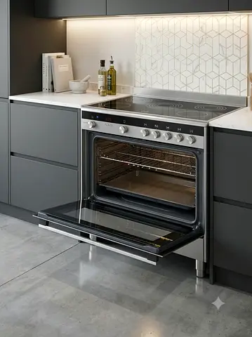 Siemens latest model IQ-700 full electric ceramic 5 hobs cooking range oven dual fan stove 90x60 Ita