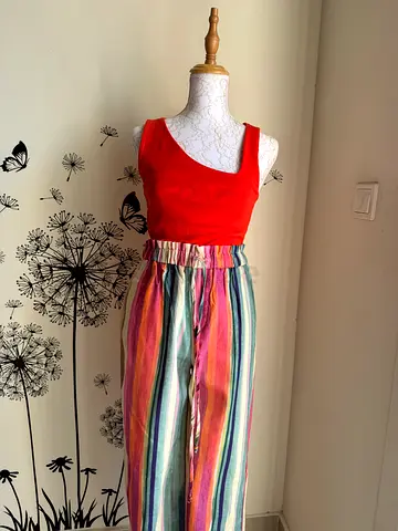New colorful trousers Mango brand
