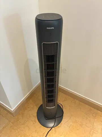 Philips Tower Fan - Slim Oscillating Pedestal Fan, Good Condition