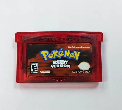 Pokemon Ruby Version - Game Boy Advance Cartridge (Good Condition)