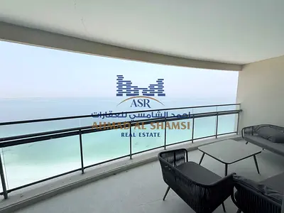 Fully Renovated 3BR + Maids Room || Direct Beach View || Chiller Free || Private Beach Access || All Amenities Free