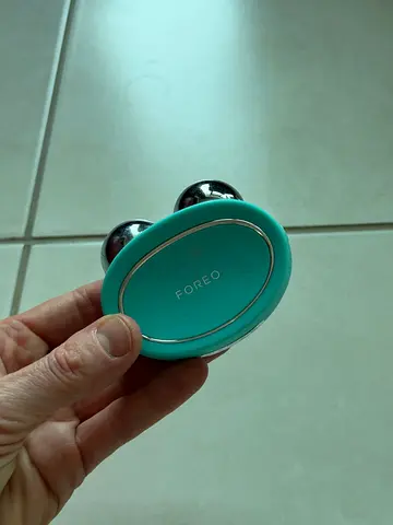 FOREO BEAR microcurrent facial toning device with charging cable