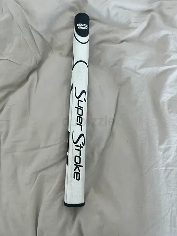 SuperStroke Putter Grip - White, lightly used