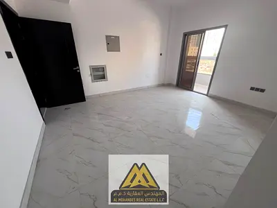 Luxury apartment | One bedroom and living room | Annual rent | Al Nakheel | Central air conditionin