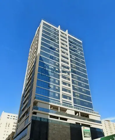 Residential tower for sale in the Abu Shagara area, Sharjah; two years old.