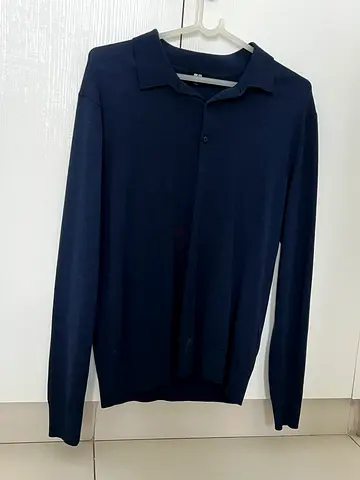 Uniqlo knitted polo sweater