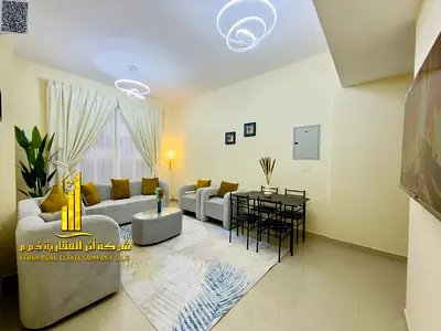 ✨ Brand new, VIP fully furnished one-bedroom apartment for monthly rent in Al Nuaimiya 1. Prime location opposite Al Ain Palace Hotel, near Al Ain