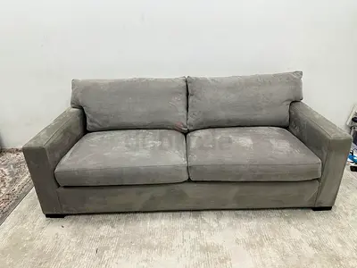 Almost like new condition crate&barrel Three seater sofa