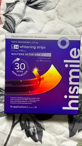 hismile whitening strips