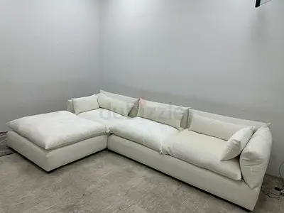 Like new condition marina home lshape sofa