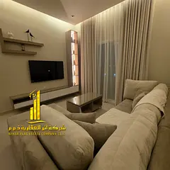 ✨ Luxury apartment for monthly rent, one bedroom and a hall with an open view, fully furnished wit