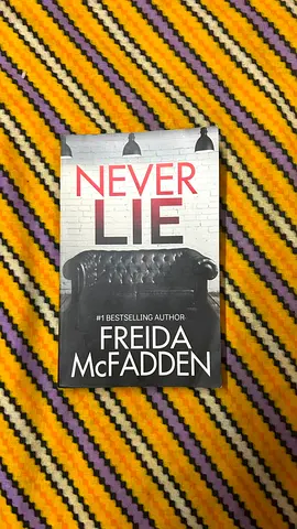 Never Lie by Freida McFadden - Paperback