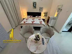 A golden opportunity! Luxurious, fully furnished studio apartment for monthly rent in Al Jurf, Ajman