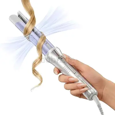 SHEGLAM One Touch Automatic Curling Iron with Cool Air – Long-Lasting Curls for Bouncy or Wavy Style