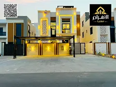 Villa for sale in Ajman, prime location next to a mosque, all services ready for occupancy including