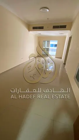 شقة غرفتين وصالة للإيجار السنوي في الجرف 3 – تاور جديد، أول ساكن، 3 حمامات، بلكونة وخزائن بالحائط وقريبة من السوق الصيني
