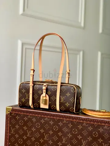 Louis vuitton hang on monogram canvas handbag