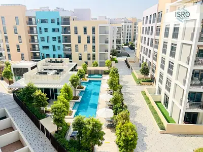 Close kitchen | Balcony | 1br apartment | Gym+pool