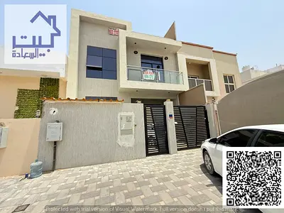 Villa for rent in Al Zahia area, next to a mosque. 5 bedrooms, living room, and majlis with air conditioning. Great price!
