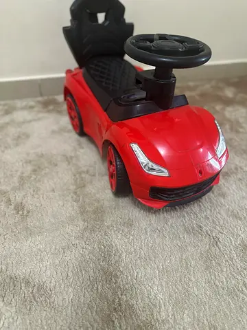 Red Ride-On Push Car for Toddlers - Good Condition