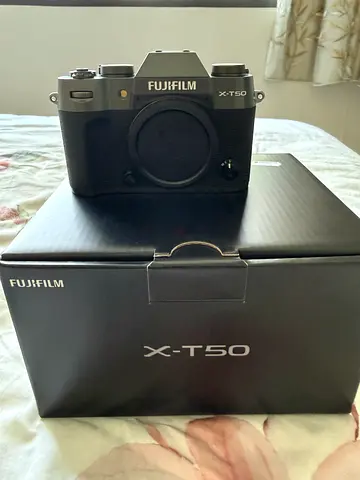 Fujifilm X-T50 mirrorless camera body with original box