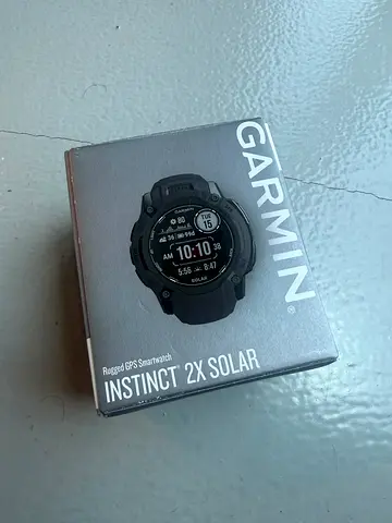 Garmin Instinct 2X Solar smartwatch - With box