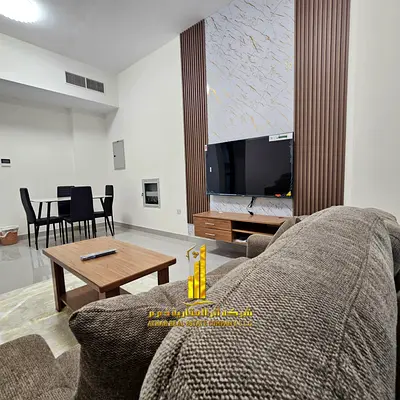 Beautiful one-bedroom apartment in Ajman - Corniche - behind Residence Towers - furnished with hotel-style furniture for monthly rent