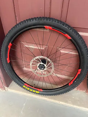 Shimano TA Boost 29er wheelset