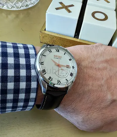 Seiko Kinetic Day Date retro