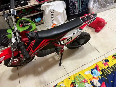 Kids Electric Dirt Bike - Red, Good Working Condition