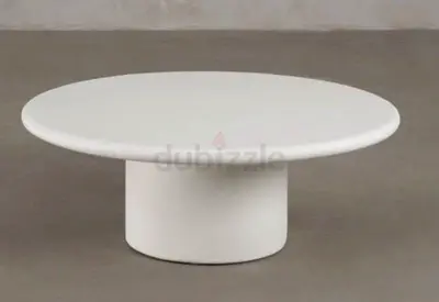 Concrete coffee table