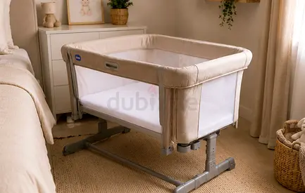 Chicco Next2Me Magic Evo – Desert Taupe | Excellent Condition, Original price 1260 AED
