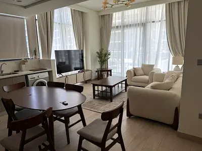 Spacious Furnished 1BR | 4 Cheques | Balcony