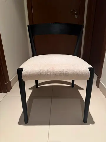 Loom collection Ronda chair black and oatmeal