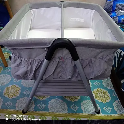 Twin baby bed with mattress
