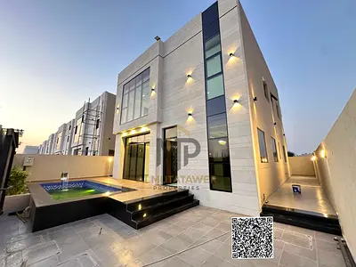 فيلا فاخرة مع مسبح خاص - موقع متميز بجوار منطقة الخدمات في عجمان. رسوم التسجيل متضمنة.