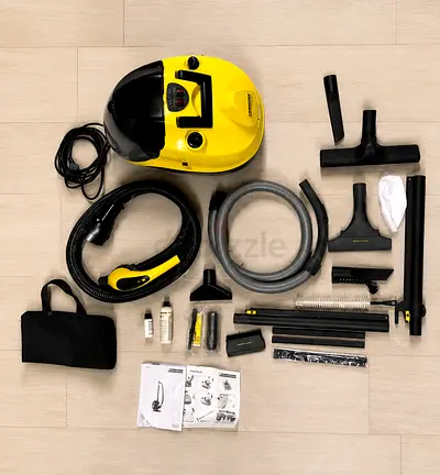 Kärcher Steam Cleaner / Multi-purpose Carpet and Floor Cleaner with Accessories