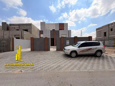 🏡 Luxury villa in Ajman - Al Helio 2 - for sale - 3 master bedrooms, living room and majlis - luxurious finishes and spacious areas
