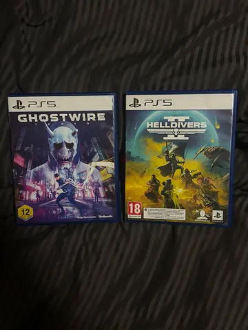 HELLDIVERS 2 AND GHOSTWIRE COMBO DEAL 180AED