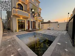 👑 Where luxury meets the perfect location | Upscale villa for sale in Al Rawda, Ajman, with ameni