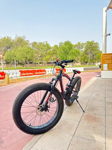 Used Fat Tire Mountain Bike - Good Condition, Ready to Ride, Brand- Skid Fusion Dual Suspension