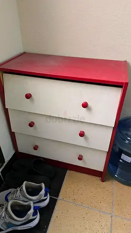 Cabinet and table