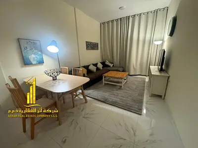 Furnished 2-bedroom apartment for monthly rent in Ajman, including utilities, internet, and parking. 🚗 Prime location with convenient access to all a