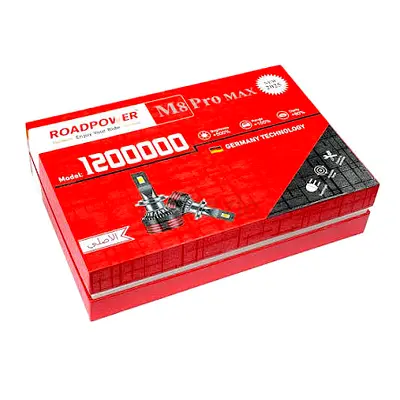 Roadpower M8 Pro Max Car LED Headlight Bulb Kit - Brand New