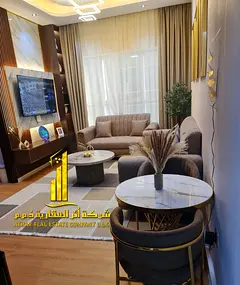 🏡 Luxurious fully furnished VIP one-bedroom apartment in Al Jurf 2 – Garden City, with easy acc