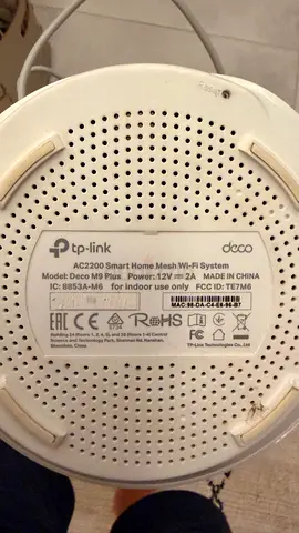 TP-Link Deco M9 Plus (2-pack) AC2200 Mesh WiFi + Zigbee Hub