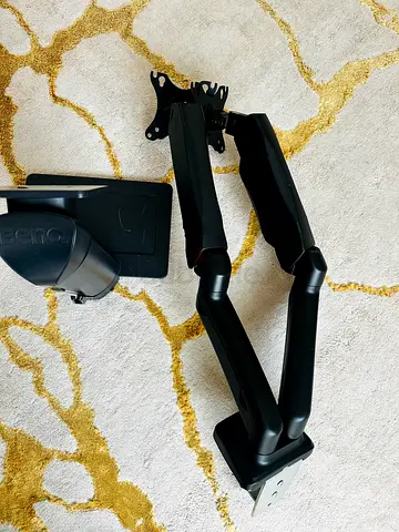 Skill Tech Adjustable Monitor Arms / Desk Mounts – Excellent Condition